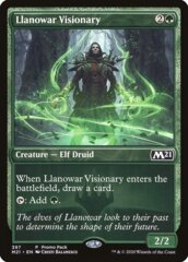 Llanowar Visionary - Dark Frame Promo Pack