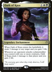 Oath of Kaya - WAR Prerelease - Foil