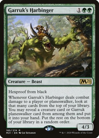 Garruks Harbinger - Promo Pack
