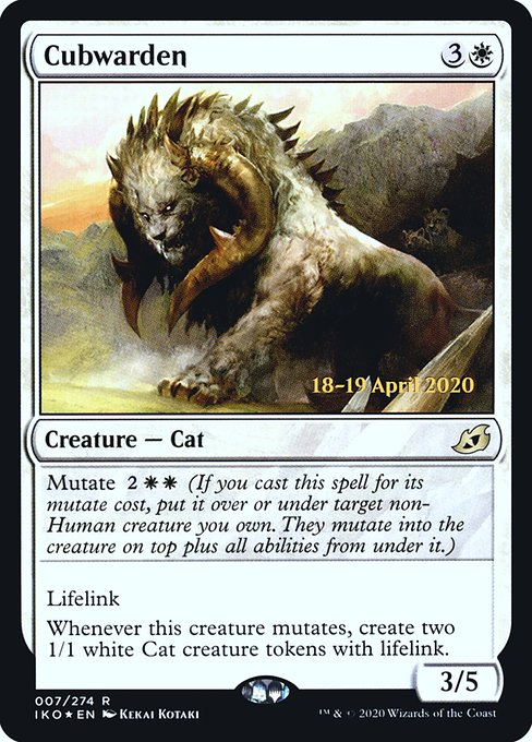 Cubwarden - IKO Prerelease - Foil