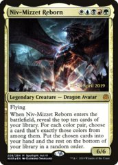 Niv-Mizzet Reborn - WAR Prerelease - Foil