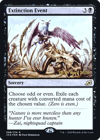 Extinction Event - IKO Prerelease - Foil