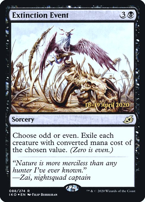Extinction Event - IKO Prerelease - Foil