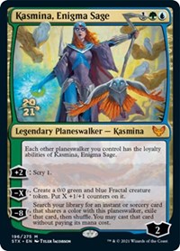 Kasmina, Enigma Sage - STX Prerelease - Foil
