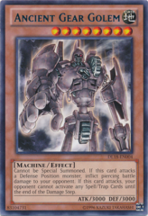 Ancient Gear Golem - Blue - DL18-EN004 - Rare - Unlimited Edition