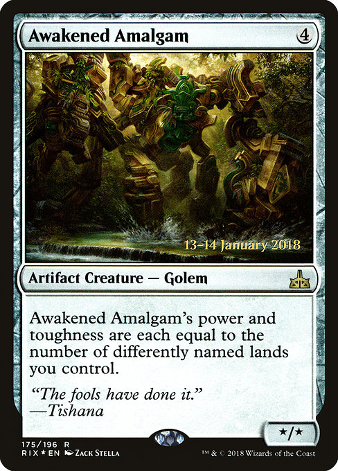 Awakened Amalgam - RIX Prerelease