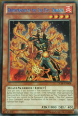 Brotherhood of the Fire Fist - Dragon - Blue - DL18-EN008 - Rare - Unlimited Edition