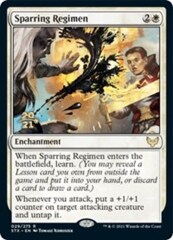 Sparring Regimen - STX Prerelease - Foil