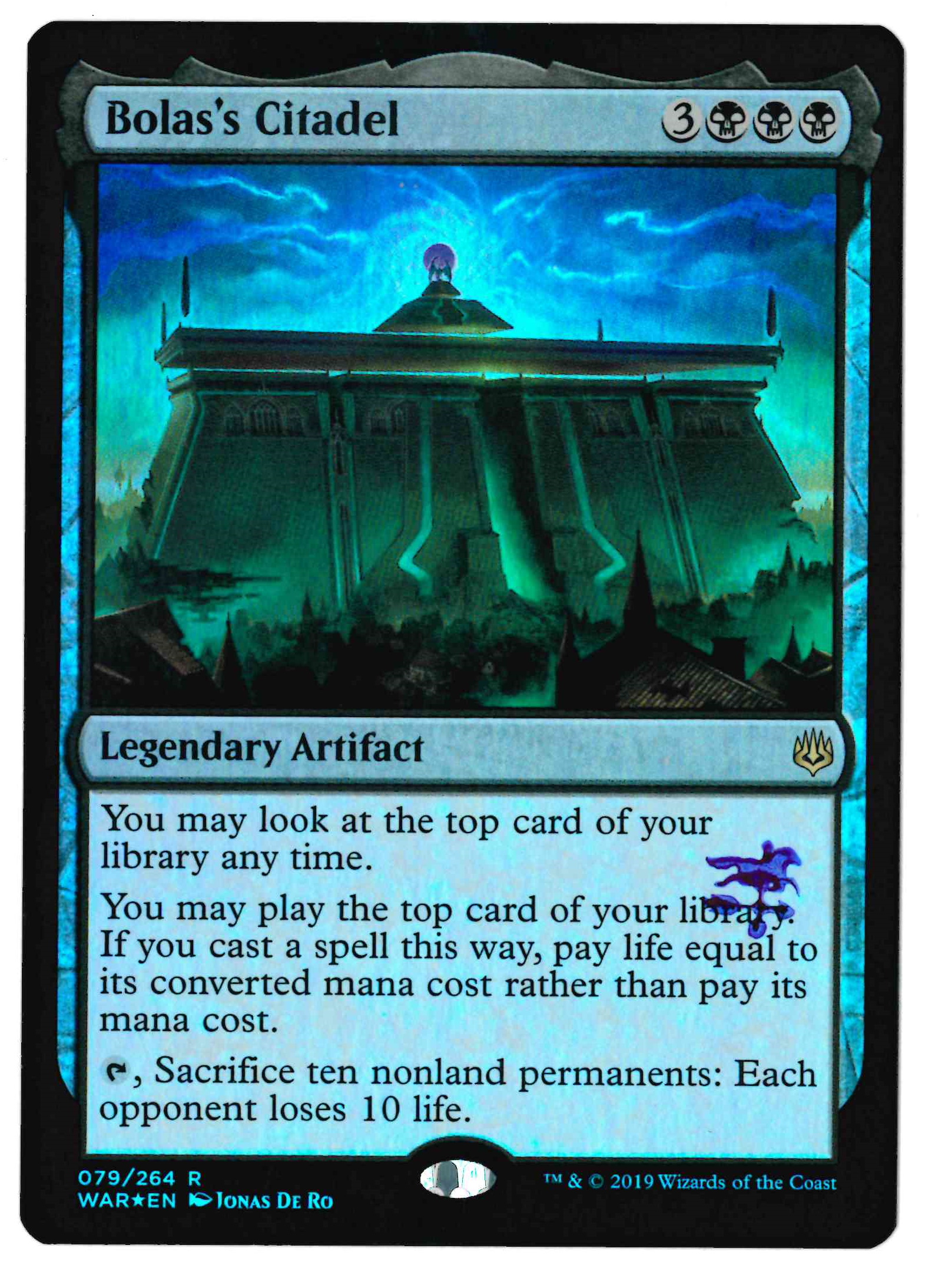 Bolass Citadel - Foil - War of the Spark - STAMPED