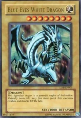 Blue-Eyes White Dragon - LOB-EN001 - Ultra Rare - Unlimited Edition