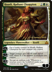 Huatli, Radiant Champion - RIX Prerelease