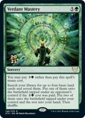 Verdant Mastery - STX Prerelease - Foil