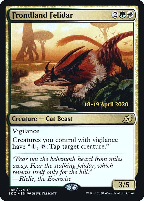 Frondland Felidar - IKO Prerelease - Foil