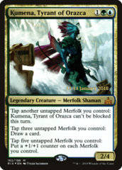 Kumena, Tyrant of Orazca - RIX Prerelease