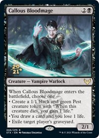 Callous Bloodmage - STX Prerelease - Foil