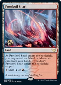 Frostboil Snarl - STX Prerelease - Foil
