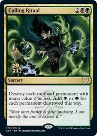 Culling Ritual - STX Prerelease - Foil
