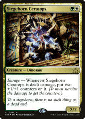 Siegehorn Ceratops - RIX Prerelease