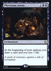 Phyrexian Arena (FDN) - Foil - Prerelease Promo