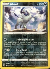 Absol - 097/189 - Holo Rare - Reverse Holo