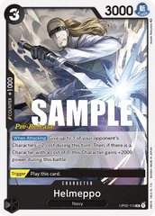 Helmeppo - OP02-113 - P - Paramount War Pre-release Promo