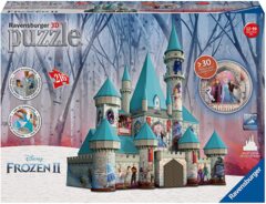 216 piece puzzle: Frozen 3D Castle