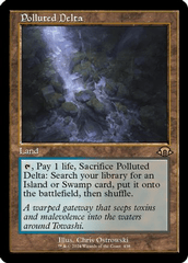 Polluted Delta - Foil - Retro Frame