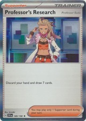 Professor's Research (Professor  Sada) - 189/198 - Holo Rare