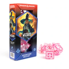 Sirius Dice: D&D Adventure Dice - Wizard: Fuchsia