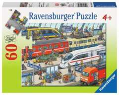 60 piece puzzle:  Railway Station