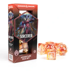 Sirius Dice: D&D Adventure Dice - Sorcerer: Orange