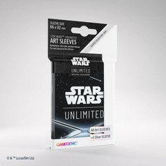 Star Wars: Unlimited Art Sleeves - Card Back Black - GameGenic Card Sleeves