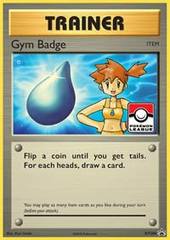 Gym Badge (Misty) - XY204 - 2017 Pokemon League Exclusive