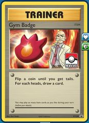 Gym Badge (Blaine) - XY209 - 2017 Pokemon League Exclusive