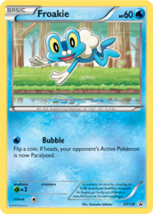 Froakie - XY138 - Fates Collide Three Pack Blister Promo