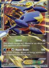 Garchomp EX - XY167 - XY Black Star Promos