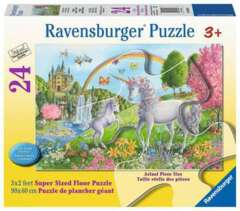 24 piece puzzle: Prancing Unicorns