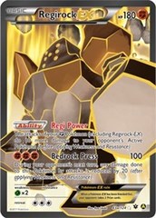 Regirock EX - 43a/124 - Alternate Promo