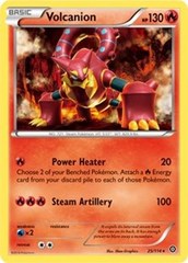 Volcanion - 25/114 - Cracked Ice Holo Theme Deck Exclusive