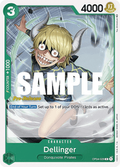 Dellinger - OP04-029 - C - Kingdoms of Intrigue Pre-release Promo