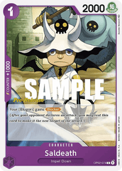 Saldeath - OP02-074 - P - Paramount War Pre-release Promo