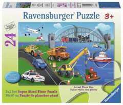 24 piece puzzle: A Day on the Job