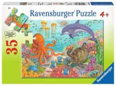 35 piece puzzle:  Ocean Friends