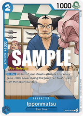 Ipponmatsu - OP04-042 - C - Kingdoms of Intrigue Pre-release Promo