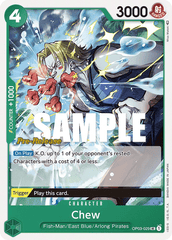 Chew - OP03-029 - UC - Pillars of Strength Pre-release Promo
