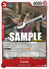 Curiel - OP03-004 - C - Pillars of Strength Pre-release Promo