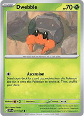 Dwebble - 011/182 - Common - Reverse Holo