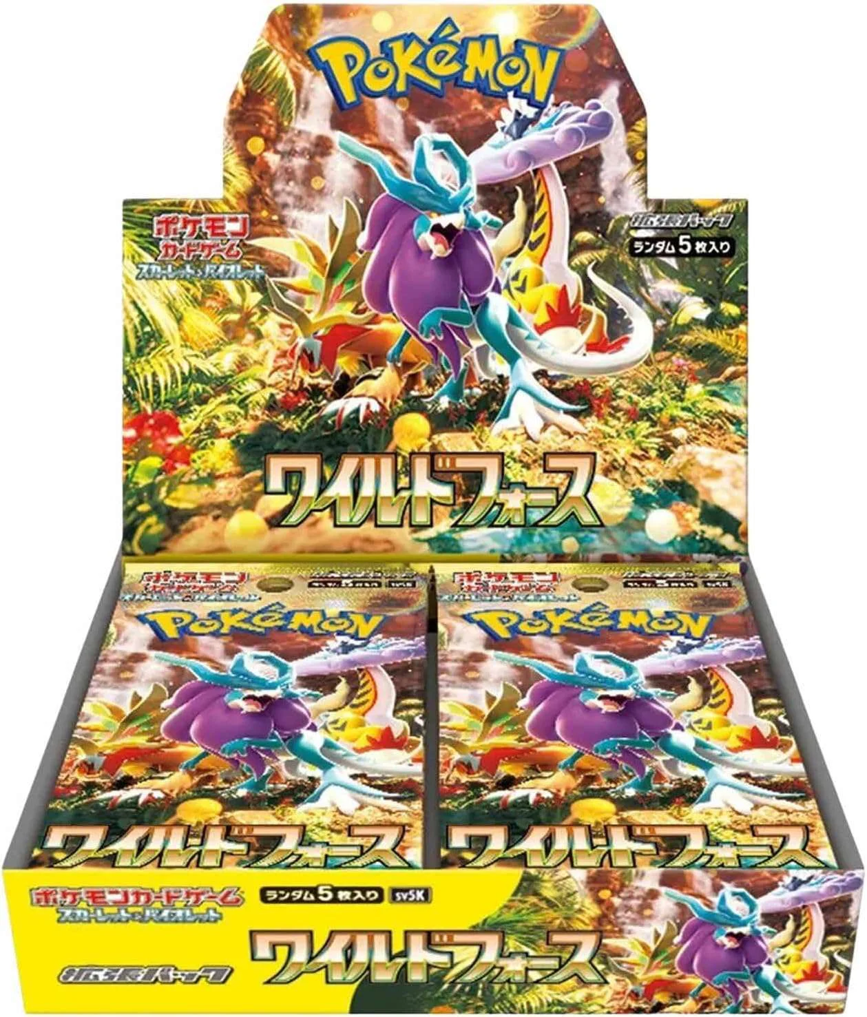 Wild Force - Japanese Booster Box