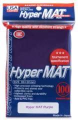 KMC Hyper Mat Purple Sleeves (100 ct)