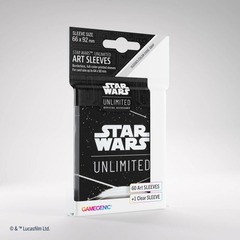 Star Wars: Unlimited Art Sleeves - Card Back White - GameGenic Card Sleeves